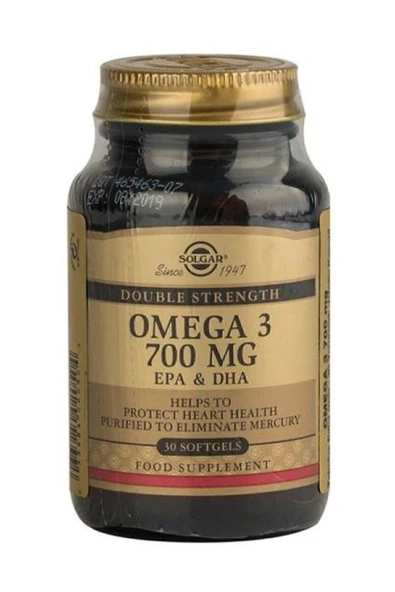 Solgar Omega 3 700 Mg 30 Kapsül ürün görseli 1