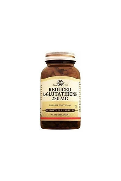 Solgar Reduced L-Glutathione 250 mg 30 Kapsül ürün görseli 1