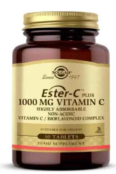 Solgar Ester-C Plus 1000 mg 30 Tablet ürün görseli 1