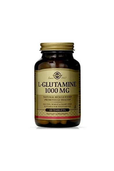 Solgar L-Glutamine 1000 mg 60 Tablet ürün görseli 1
