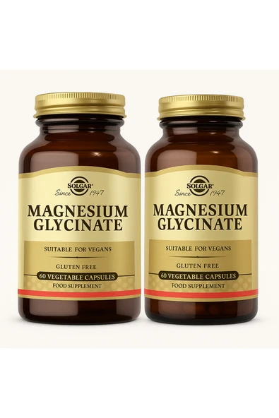 Solgar Magnesium Glycinate 60 Kapsül - 2 Adet ürün görseli 1
