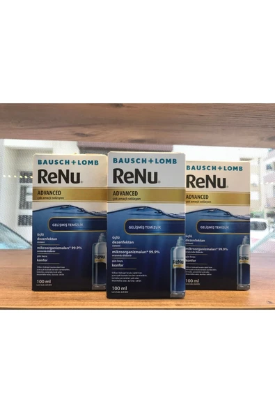 Renu Advanced Çok Amaçlı Lens Solüsyonu 100 ml 2’li ürün görseli 1