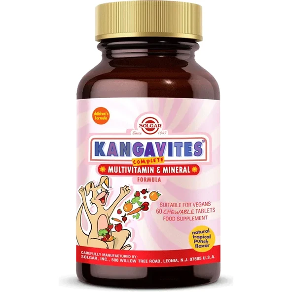Solgar Kangavites Multivitamin & Mineral 60 Tablet ürün görseli 1