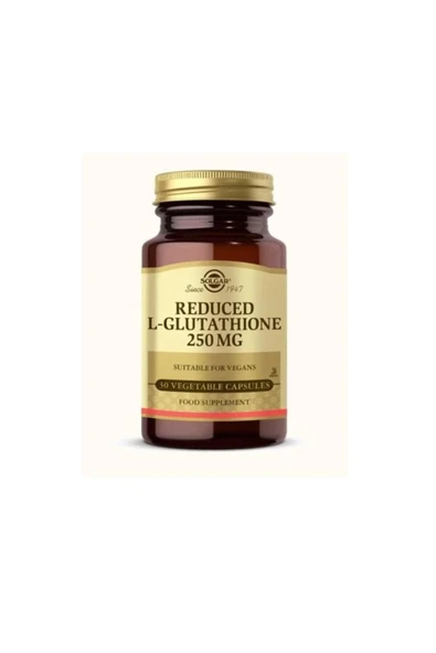 Solgar Reduced L-Glutathione 250 mg 30 Kapsül ürün görseli 1