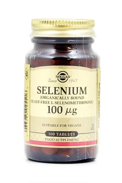 Solgar Selenium 100 mcg 100 Tablet ürün görseli 1