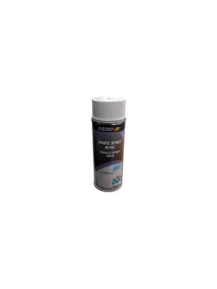 Motip Beyaz Emaye Sprey Boya Küvet Duşakabin Lavabo Beyaz Eşya 400 ML ürün görseli 1