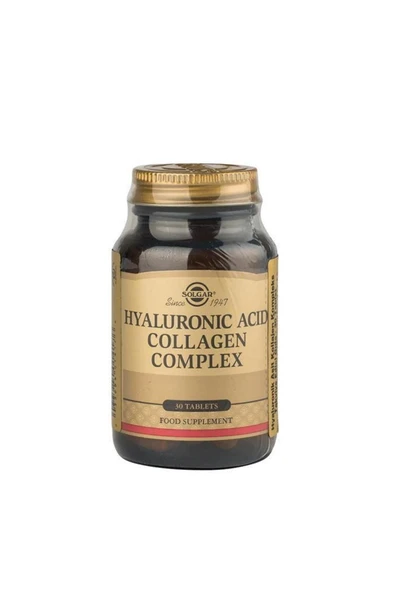 Solgar Hyaluronic Acid Collagen Complex 30 Tablet ürün görseli 1