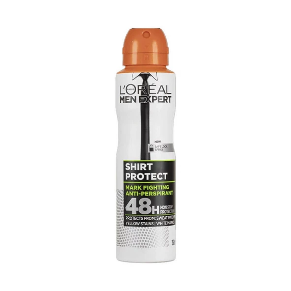 L’Oréal Paris Men Expert Deodorant Shirt Protect Anti Perspirant 150 ml ürün görseli 1