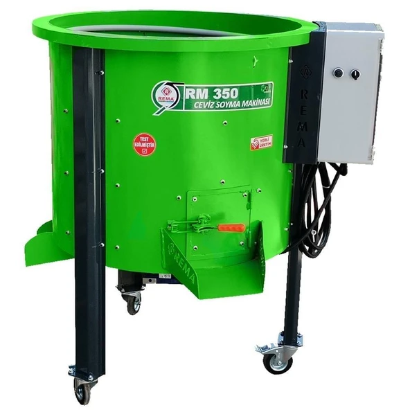 Rema RM350 Devir Ayarlı Ceviz Soyma Makinesi 150Kg/350L 380V ürün görseli 1