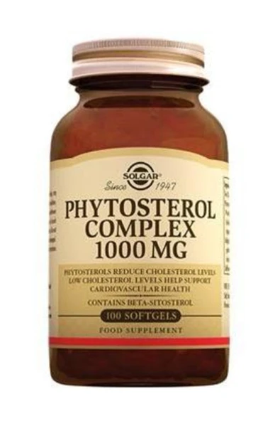 Solgar Phytosterol Complex 1000 Mg 100 Kapsül ürün görseli 1