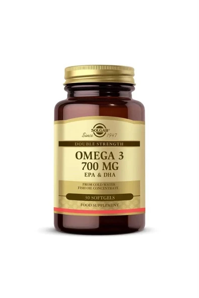 Solgar Omega-3 700 mg 30 Softgel ürün görseli 1