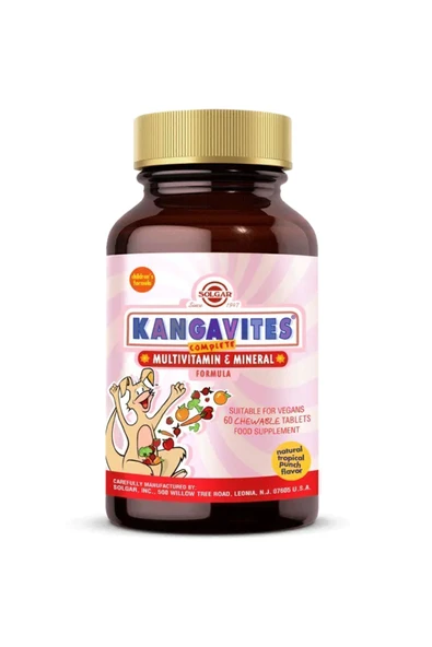Solgar Kangavites Multivitamin & Mineral 60 Tablet ürün görseli 1
