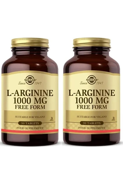 Solgar L-arginine 1000 Mg 90 Tablet 2 Adet ürün görseli 1