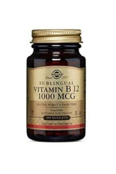 Solgar Vitamin B12 1000 Mcg 100 Tablet ürün görseli 1