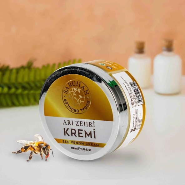 SARUHAN ARI ZEHRİ KREMİ, DOĞAL BOTOKS ETKİLİ LEKE KARŞITI KREM ürün görseli 1