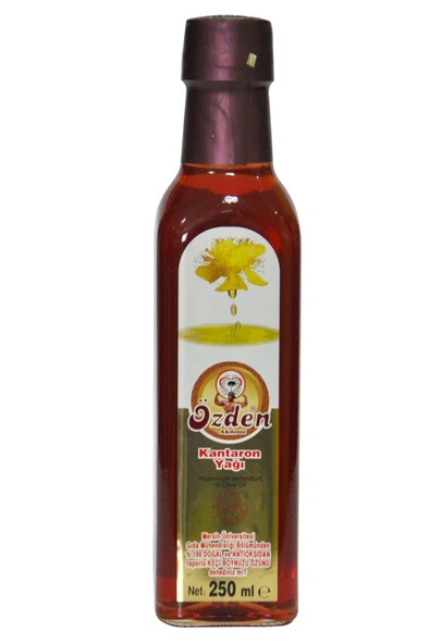 ÖZDEN AKDENİZ HARNUP KANTARON YAĞI 250 ML - HYPERİCUM PERFORATUM İN OLİVE OİL ürün görseli 1