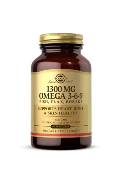 Solgar Omega 3-6-9 Efa 1300 Mg 60 Kapsül ürün görseli 1