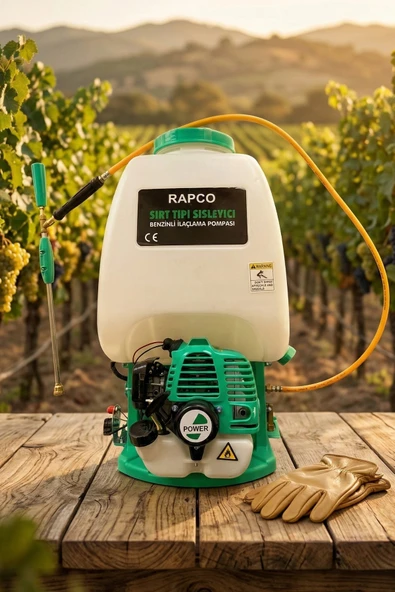 Rapco Sırt Tipi Benzinli İlaçlama Makinesi 25L ürün görseli 1