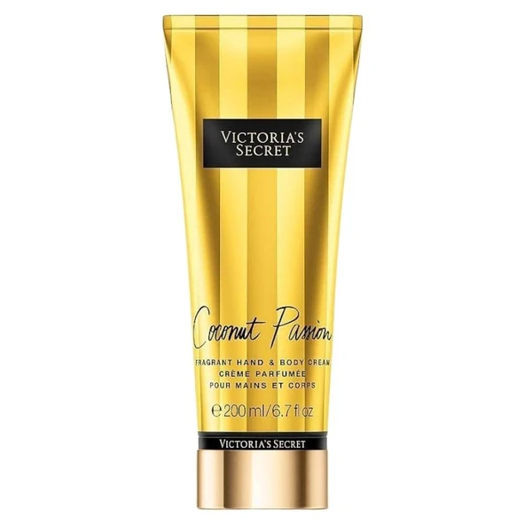 Victoria's Secret Coconut Passion Fragrant Hand&Body Cream 200 ml Kadın Vücut Kremi ürün görseli 1
