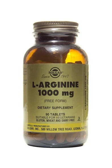 Solgar L-arginine 1000 Mg 90 Tablet ürün görseli 1