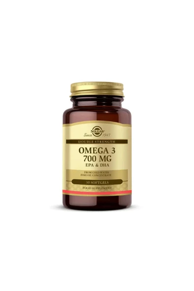 Solgar Omega 3 700 mg 30 Yumuşak Kapsül ürün görseli 1