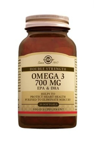 Solgar Omega-3 700 mg 30 Softgel ürün görseli 1