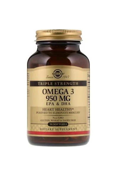 Solgar Omega-3 950 Mg 50 Soft Jel ürün görseli 1