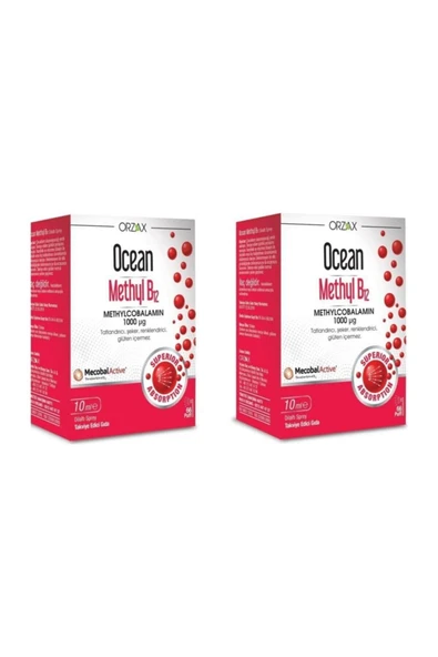 Ocean Methyl B12 1000mg 10ml Sprey 2 Kutu ürün görseli 1