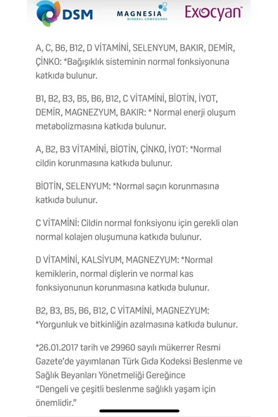 Suda Vitamin Multifem For Women Multivitamin 60 Bitkisel Kapsül - Resim 3