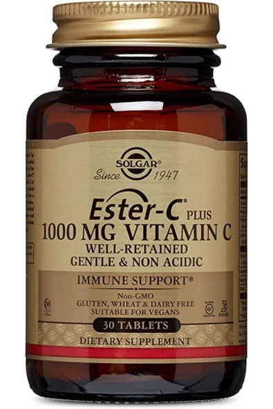 Solgar Ester C Plus 1000 30 Vitamin ürün görseli 1