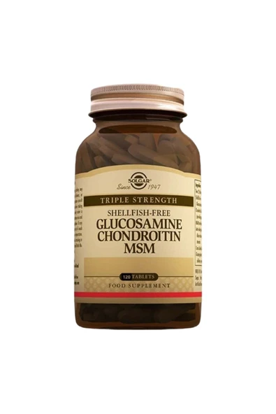 Solgar Glucosamine Chondroitin Msm 120 Tablet ürün görseli 1