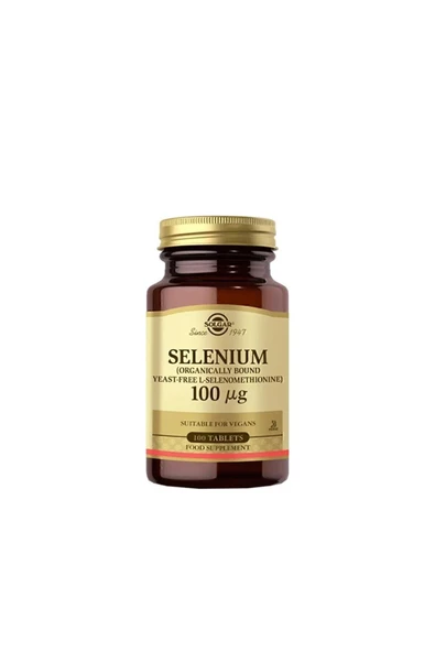 Solgar Selenium 100 Mcg Selenyum 100 Tablet ürün görseli 1