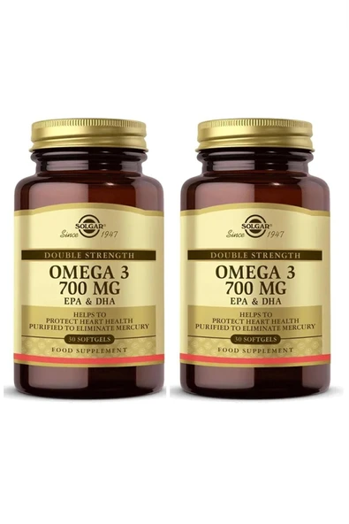 Solgar Omega-3 700 mg 30 Softgel 2 Adet ürün görseli 1
