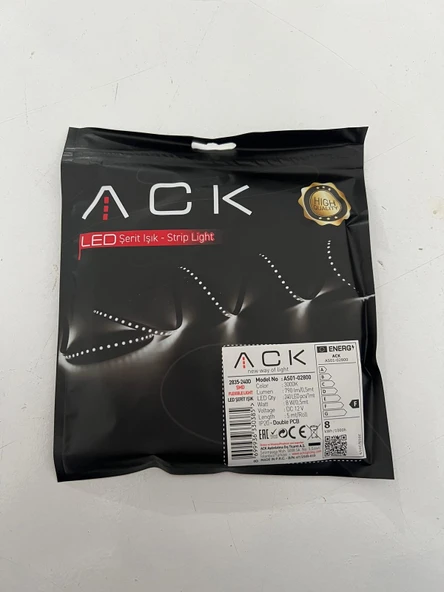 ACK ŞERİT LED 3000K 5 MT ürün görseli 1