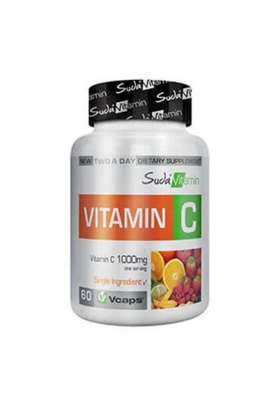 Suda Vitamin Vitamin C 1000 Mg 60 Bitkisel Kapsül ürün görseli 1