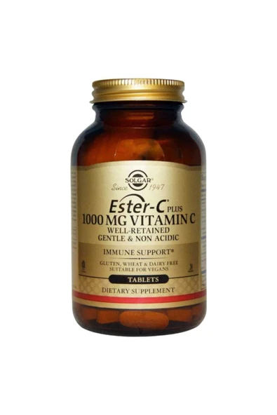 Solgar Ester-c Plus 1000 Mg Vitamin C 30 Tablet ürün görseli 1