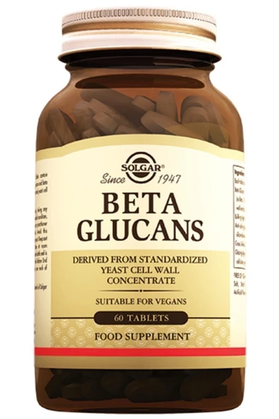 Solgar Beta Glucans 60 Tablet ürün görseli 1