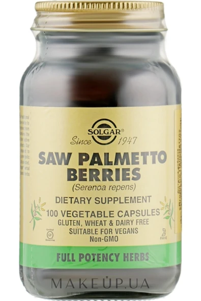 Solgar Saw Palmetto Berries 100 Performans ürün görseli 1