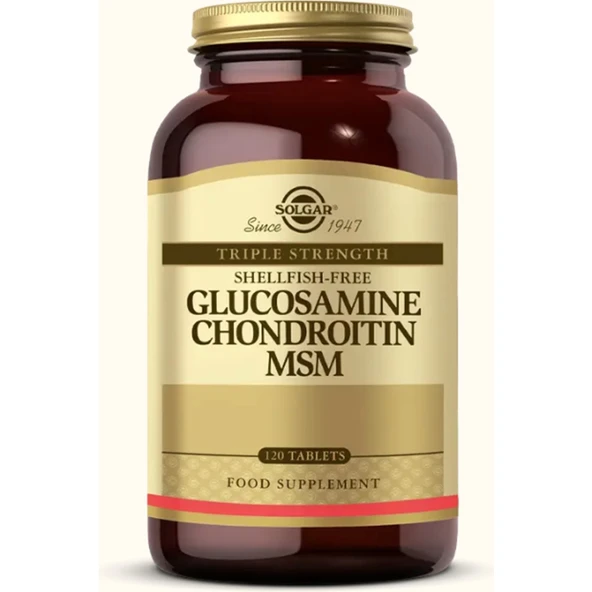 Solgar Glucosamine Chondroitin Msm 120 Tablet ürün görseli 1