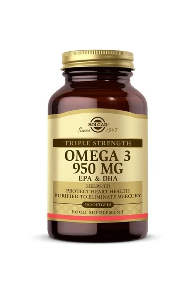 Solgar Omega 3 950 Mg 50 Kapsül ürün görseli 1