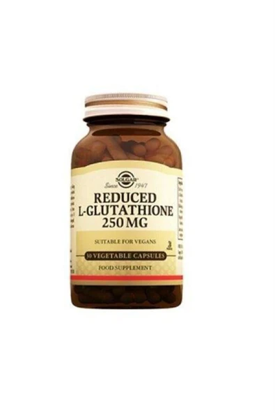 Solgar Reduced L-Glutathione 250 mg 30 Kapsül ürün görseli 1