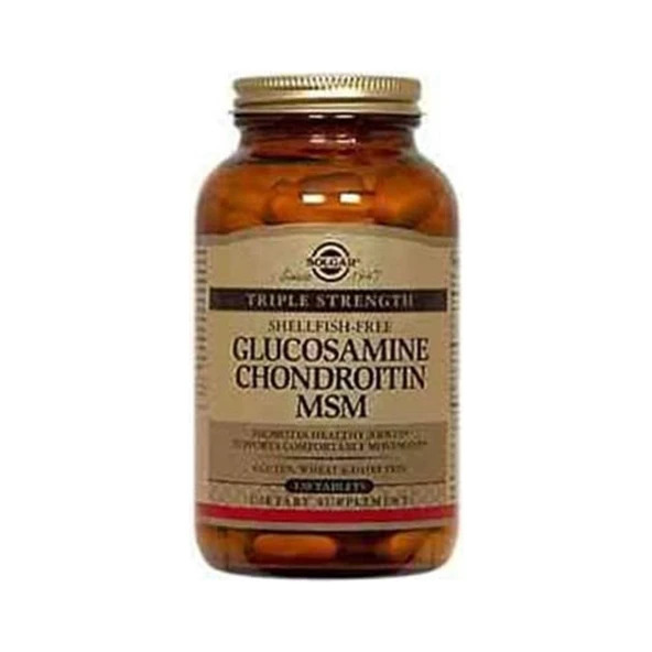 Solgar Glucosamine Chondroitin Msm 120 Tablet ürün görseli 1