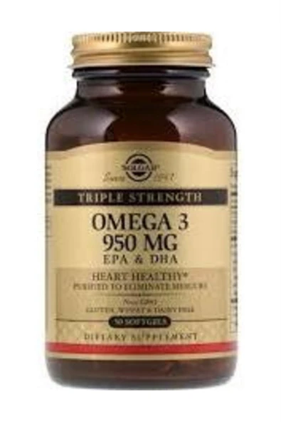 Solgar Omega 3 950 mg 50 Kapsül ürün görseli 1
