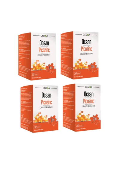 Picozinc Çinko Pikolinat 30 Tablet X4 Adet ürün görseli 1
