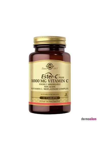 Solgar Ester-c Plus 1000 Mg 30 Tablet ürün görseli 1