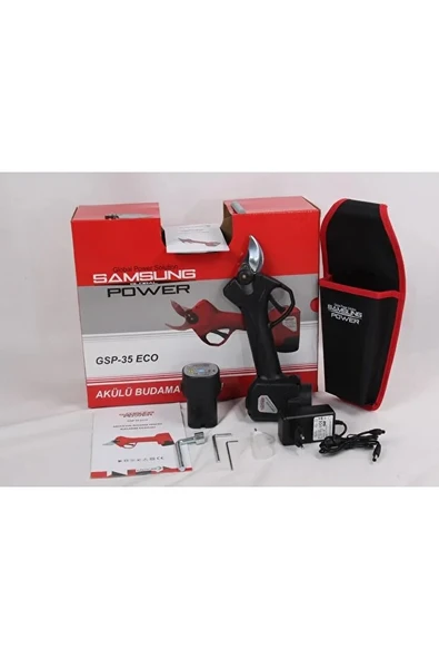 Budama Makası Gsp 35 Eco 35mm 4.5amper 2 Bataryalı Akülü ürün görseli 1