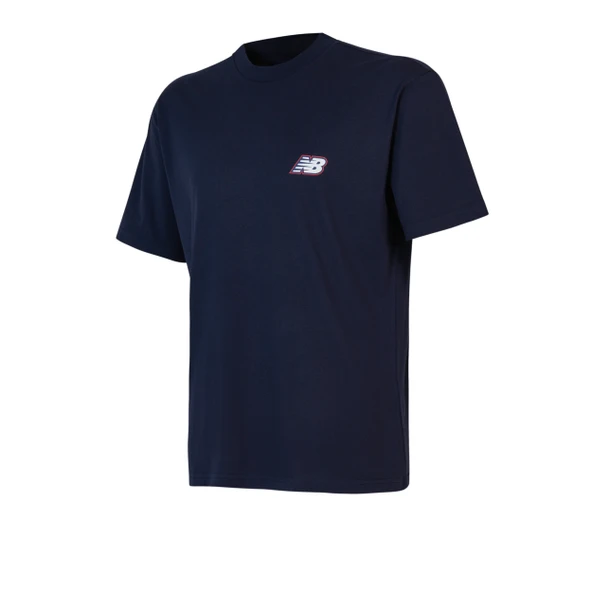New Balance   NB Lifestyle Men Tshirt Erkek Lacivert T-Shirt - MNT1647 ürün görseli 1