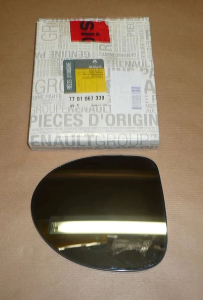 Renault Symbol - 2008-2013 Ayna Camı Sağ Isıtmalı (Oem No: 7701067338) ürün görseli 1