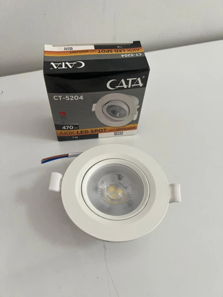 CATA AKİK LED 7W BEYAZ RENK (CT-5204) ürün görseli 1