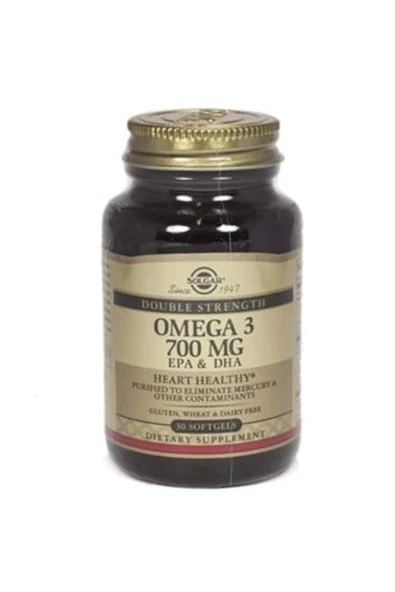 Solgar Omega-3 700 mg 30 Softgel ürün görseli 1